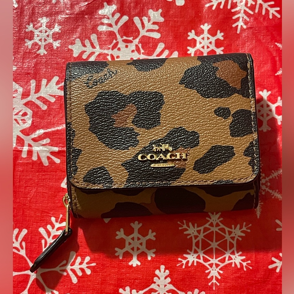 Coach Black Leather Wallet